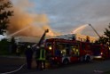 Grossbrand Halle Troisdorf Kriegsdorf Junkersring P267